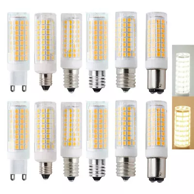 Dimmable LED Corn Bulbs 12W G4 G9 E11 E12 E14 E17 BA15D Mini Lamps Home Lighting • $3.18