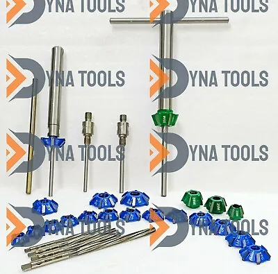 MOTORCYCLES ATV HEADS DIRT BIKES VALVE SEAT CUTTER KIT CARBIDE TIPPED 34x Kit • $214.99