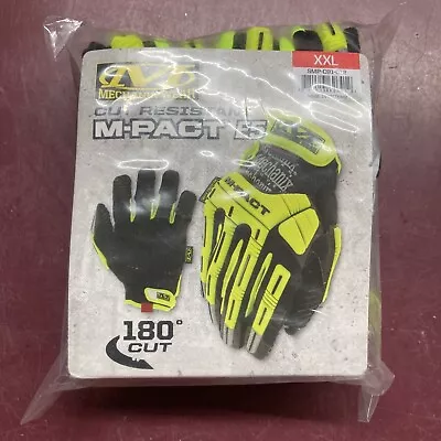 Mechanix Wear - Cut-Resistant Impact Gloves XXL Hi-Viz M-Pact E180 CUT - NEW • $39.99