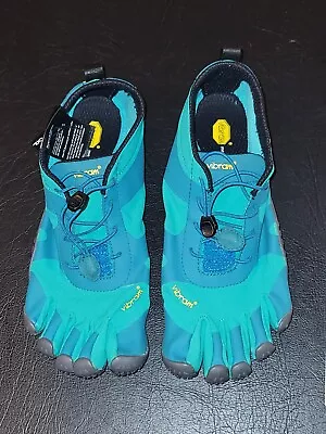 Vibram Fivefingers Teal Blue Women's V Alpha Running Shoes Size 9.5 10 New W/Tag • $100