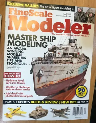 Fine Scale Modeler Magazine - April 2012 - Master Ship Modeling • $4.95