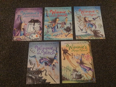 £8 • Buy Winnie The Witch Collection, 5 Books, Very Good Condition, Children Picture Book