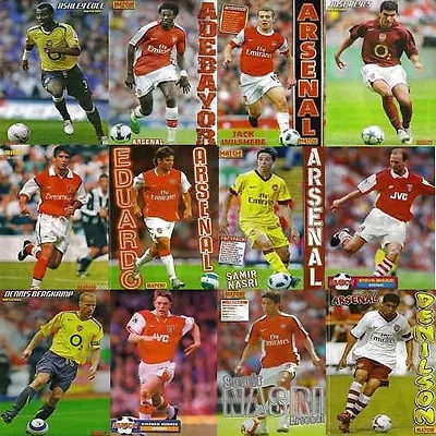Match Football Magazine Single Player Pictures Arsenal - Various Choices • $1.55