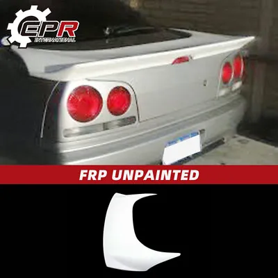 Bomex Style FRP Unpainted Rear Trunk Spoiler Wing Kit For Nissan Skyline R34 GTT • $2973.80