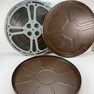 Large Vintage 16mm Film Aluminum Reel Metal/Can Feud On 3rd Ave Or Kiss Me Kate • $29