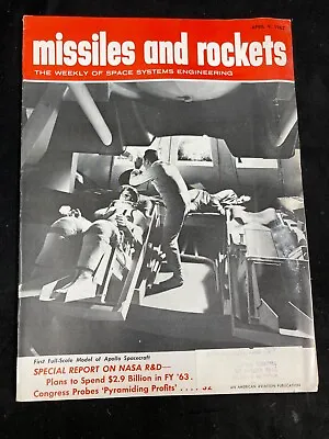 $24.99 • Buy Missiles And Rockets, The Missile/space Weekly Magazine, April 9, 1962