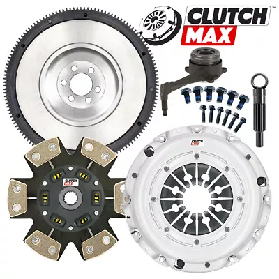 STAGE 3 CLUTCH KIT+SOLID FLYWHEEL+SLAVE For VW BEETLE GOLF JETTA PASSAT 2.0L TDI • $394.59