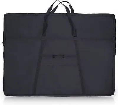 Extra Large Dacron Waterproof Light Weight Art Portfolio Tote Bag 36X48  Black • $60.99