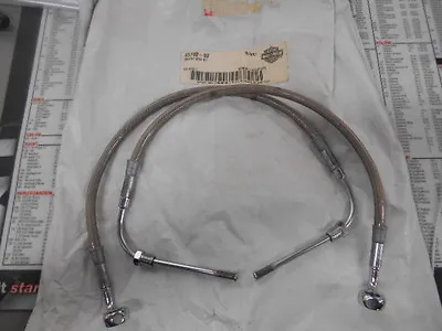 NOS Harley Davidson Brake Line Kit VRSCA Bar 56 45792-02 • $129.99