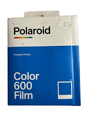 Polaroid 600 Color Instant Film 1 Pack 8 Instant Photos NIP Production Date 8/20 • $14.95