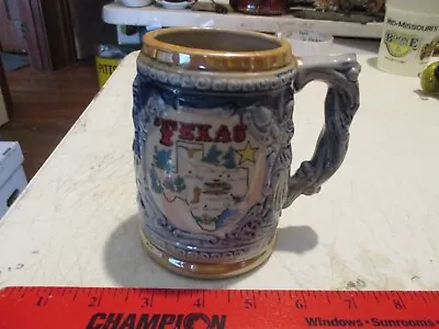 Vintage Texas Ceramic Travel Souvenir Mug Dallas Cowboys Houston Japan • $8