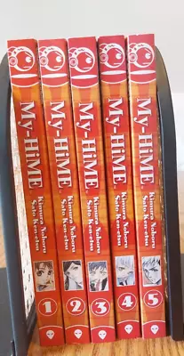 My-hime Manga Vol 1-5 Complete English Set Tokyopop • $39.99