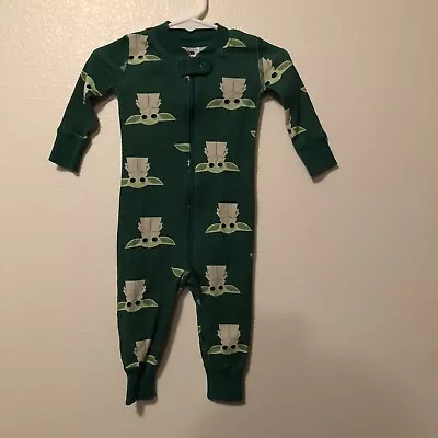 Hanna Andersson Pajamas 60 3 6 Months Yoda Green Star Wars Grogu • $9.99