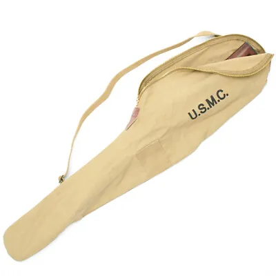 U.S. WWII M1 Carbine Canvas Carry Case Marked U.S.M.C. • $24.95