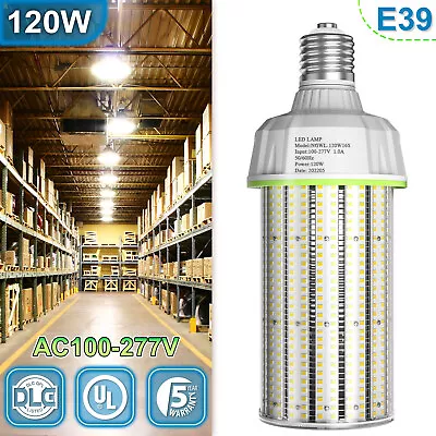 120W LED Corn Light Bulb- Replace 600 Watt Metal Halide Bulbs - E39 Mogul Base • $55.50