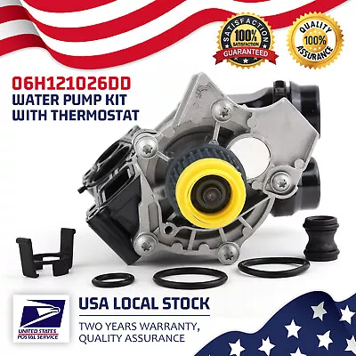 OEM Water Pump With Thermostat Assembly For VW Jetta Passat AUDI Q5 TT 1.8T 2.0T • $64.99