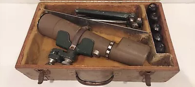 Vintage Swift Model 821 Spotting Scope W/ Box + 5 Lenses 15-60x Tripod PAN AM  • $299.97