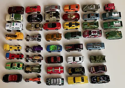 Hot Wheels Lot 44 Loose Cars Die Cast Vehicles Matchbox Maisto Unbranded 1980+ • $12.59