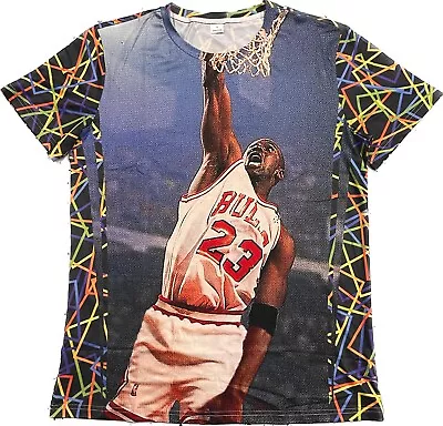 Michael Jordan Beam Team Men's Card T-Shirt Gem Mint • $34.95