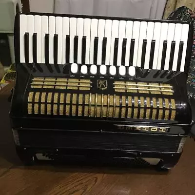 Hohner Accordion Verdi III Black With Hard Case Musette Keyboard 41 Bass 120 • $1288.89