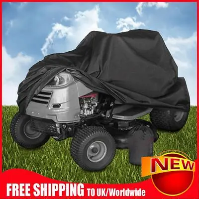 Riding Mower Coat Oxford Cloth Garden Tractor Cover UV Protection For Home Use • £19.54
