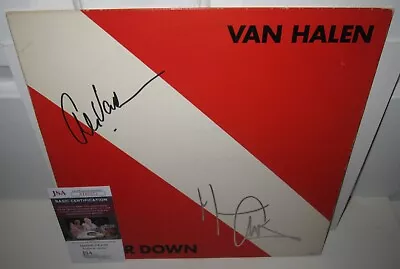 Alex Van Halen Signed Diver Down Album Michael Anthony Autograph Vinyl Jsa X2 • $499.99