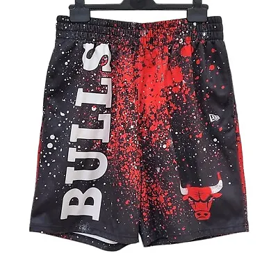 New Era Chicago Bulls NBA Basketball Shorts - Size L • £19.99