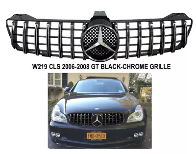 Panamerica Grille Mercedes Benz W219 CLS500 CLS600 CLS Grille Grill Chrome ✅ ✅ ✅ • $149.99