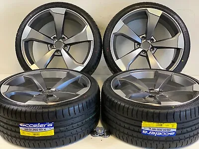 20 RIMS TIRES FIT Audi A8 R8 RS5 S5 A5 8W B9 F5 20 RS7 R8 A8 A6 2000-2019 GRAY M • $2066.70