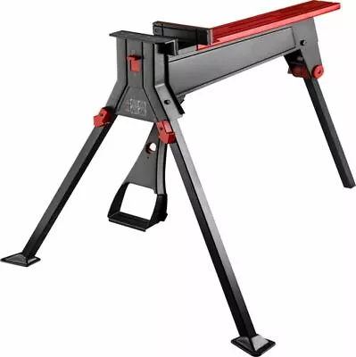 Saw Horse Workbench Jawhorse 37  Pedal Lever Auto-Locking Legs Portable Station • $127.82