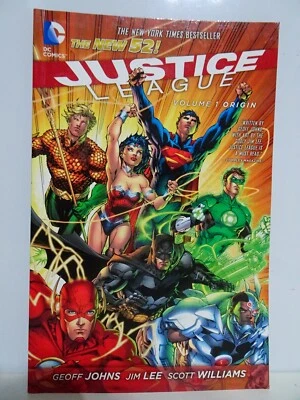 $79.66 • Buy Justice League (New 52) Vol. 1 “Origin” DC Comics Graphic Novel