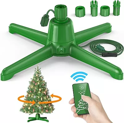 360 Rotating Christmas Tree Stand With Remote Control (up To 9ft & 120lbs) • $120