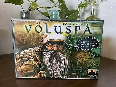 Voluspa W/ Saga Of Edda Expansion By Stronghold Games 2012 Norse Mythology Games • $20