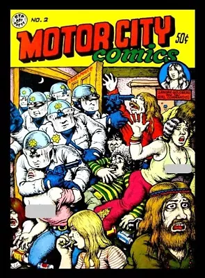 Motor City Comics #2 1st Print 1970 Robert Crumb Underground Comic • $24.20