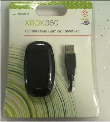 $32.54 • Buy Wireless Controller PC Gaming Receiver Adapter For Microsoft Xbox 360 Windows PC