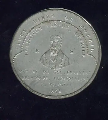 Great Medal 1848 Pewter: Albert Work Builders MechanicSmartRepublican • $94.26