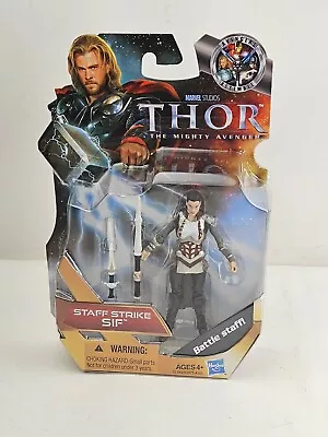 THOR The Mighty Avenger #16 Staff Strike Sif Figure Rare Marvel Hasbro 2011 New • $34.99