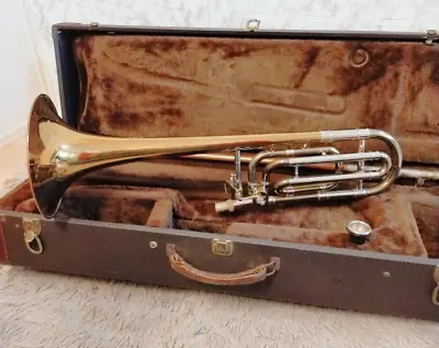 Vincent Bach Stradivarius Model 42G Tenor Bass Trombone • $3100