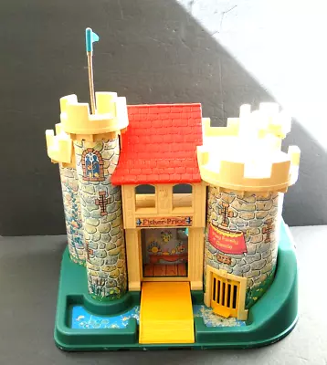 DAMAGED Vintage 1974 Fisher-Price Little People Play Family Castle #993 • $19.99