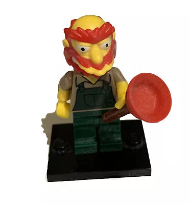 Lego The Simpsons 71009 Series 2 Minifigure Groundskeeper Willie • $7.50