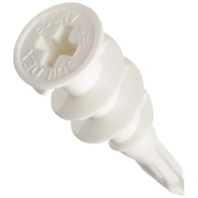 25 EZ Anchor Hollow Wall Anchors - Nylon - Plastic -  5035902 Buildex • $10.95