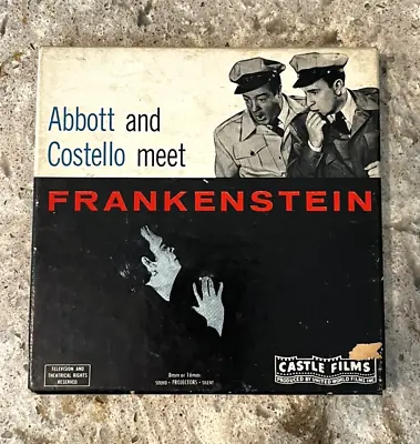 Abbott And Costello Meet Frankenstein 8MM Complete Edition Castle Films No. 849 • $24