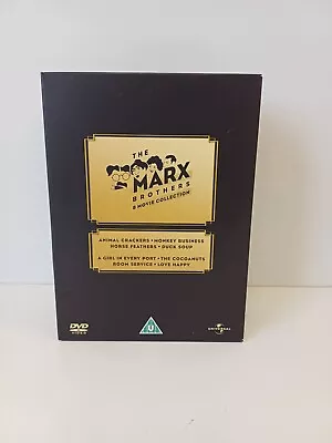 The Marx Brothers 8 Movie Collection DVD Box Set Region 2 PAL • £11.95