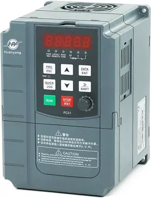 VFD Vector CNC Variable Frequency Drive 4kW 5HP 220V 17A For Motor Speed Control • $129.98