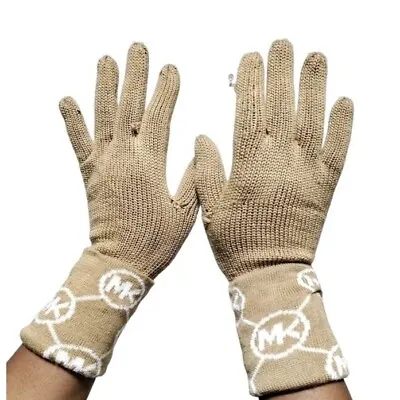 MK Michael Kors Knit Gloves Folded Signature Gloves • $26