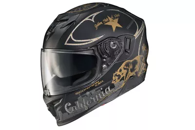 NEW Scorpion EXO T520 Full Face Helmet Golden State Matte Black Size XS & S • $69