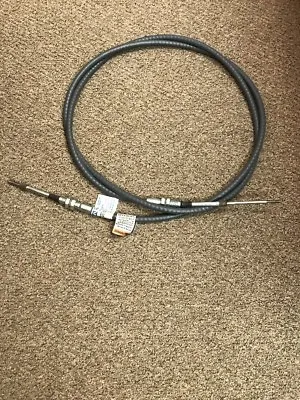 Cablecraft PUSH PULL SHIFT CONTROL CABLE 12' LONG 5/16  5/16-24 THREAD MORSE 60B • $200