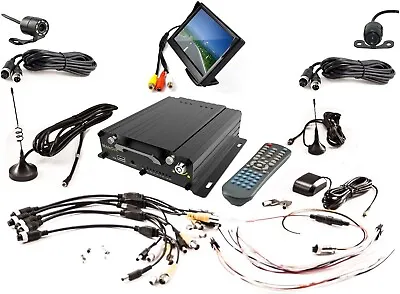 £349 • Buy IC9800MDVR HYBRID 4G WiFi GPS HD MOBILE 4-CH TAXI CCTV DVR 2TB + ACCESSORIES