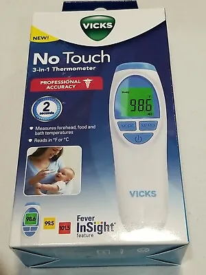 Vicks No-Touch 3-in-1 Thermometer • $8.99