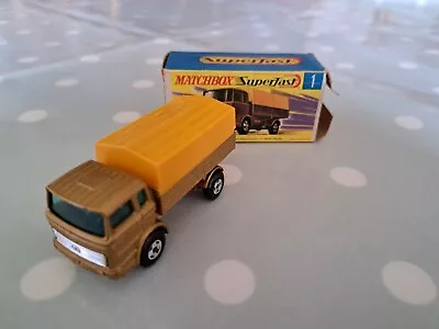 Lesney Matchbox Superfast No 1 Mercedes Truck • £3